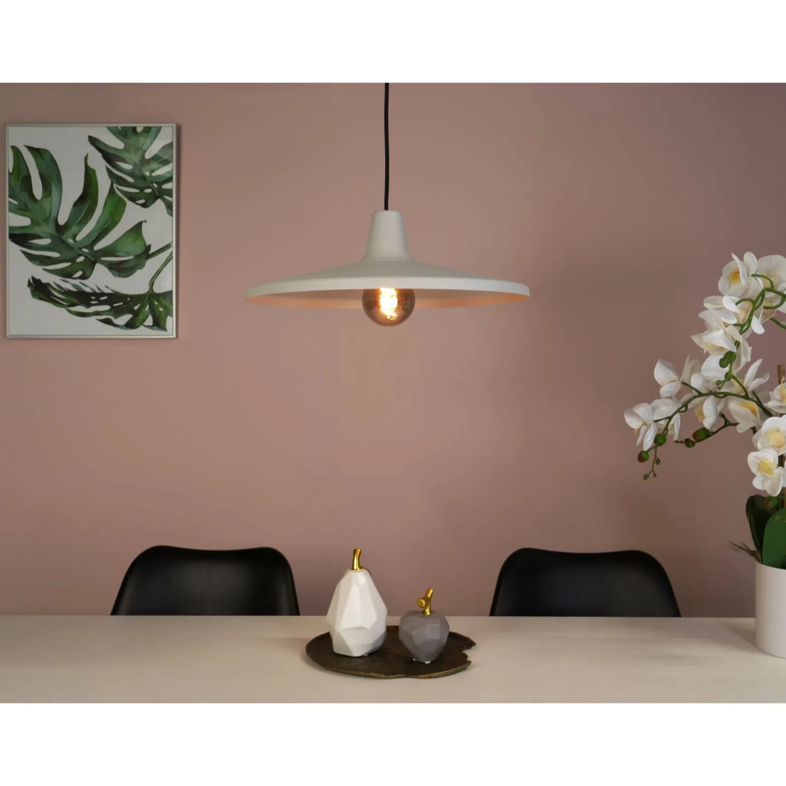 Eglo Pendellampa Miniere Stål Svart | 420mm - Passande För 1x E27