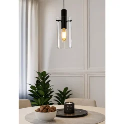 Eglo Pendellampa Montefino Stål Svart | 110mm - Passande För 1x E27