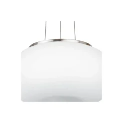 Eglo Pendellampa Optica Stål Satin Nickel | Passande för 2x E27