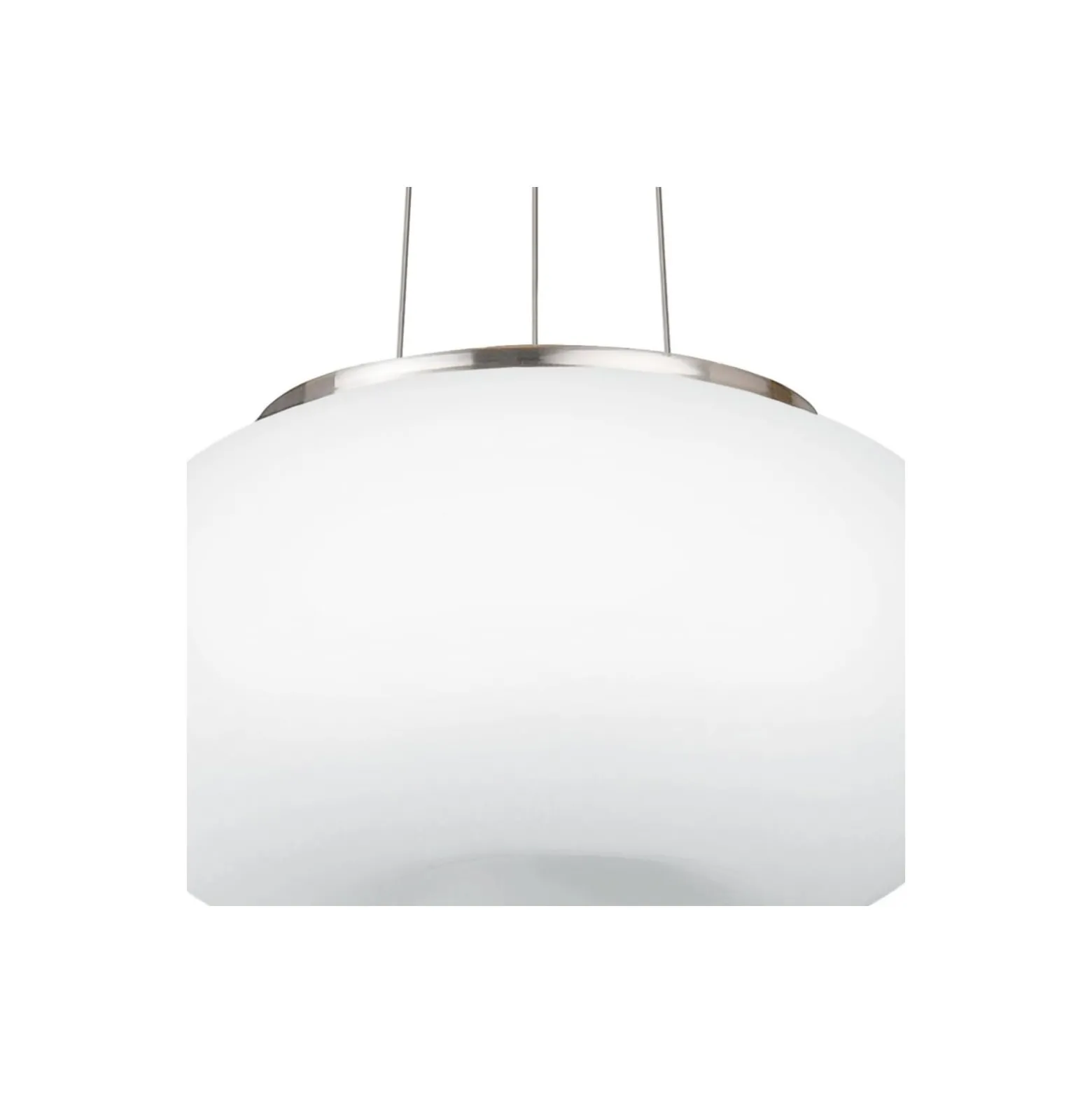 Eglo Pendellampa Optica Stål Satin Nickel | Passande för 2x E27