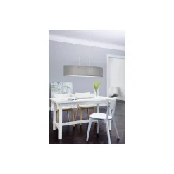 Eglo Pendellampa Pasteri Stål Satin Nickel | IP20 - Passande för 2x E27