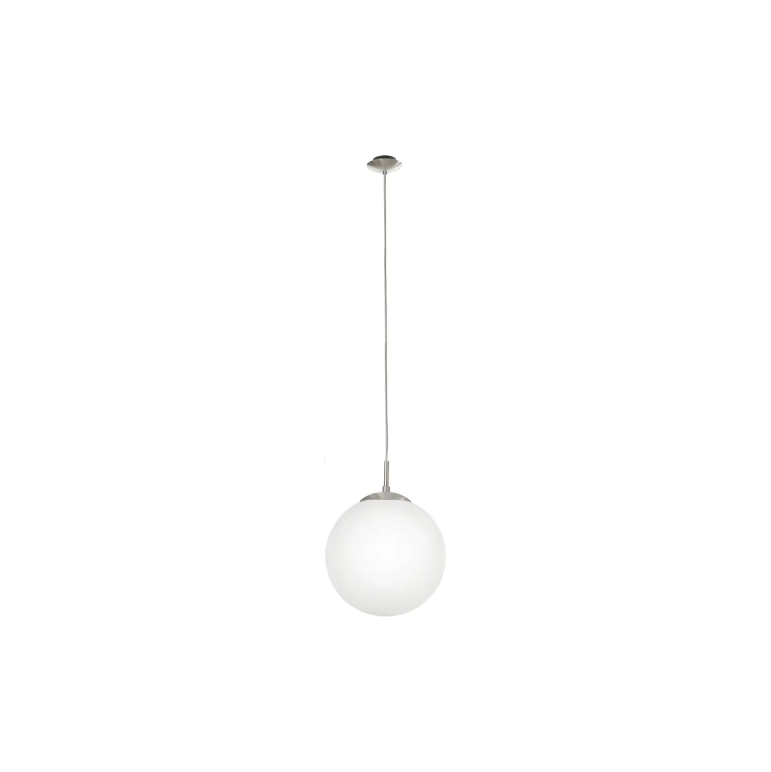 Eglo Pendellampa Rondo Stål Satin Nickel | Passande för E27