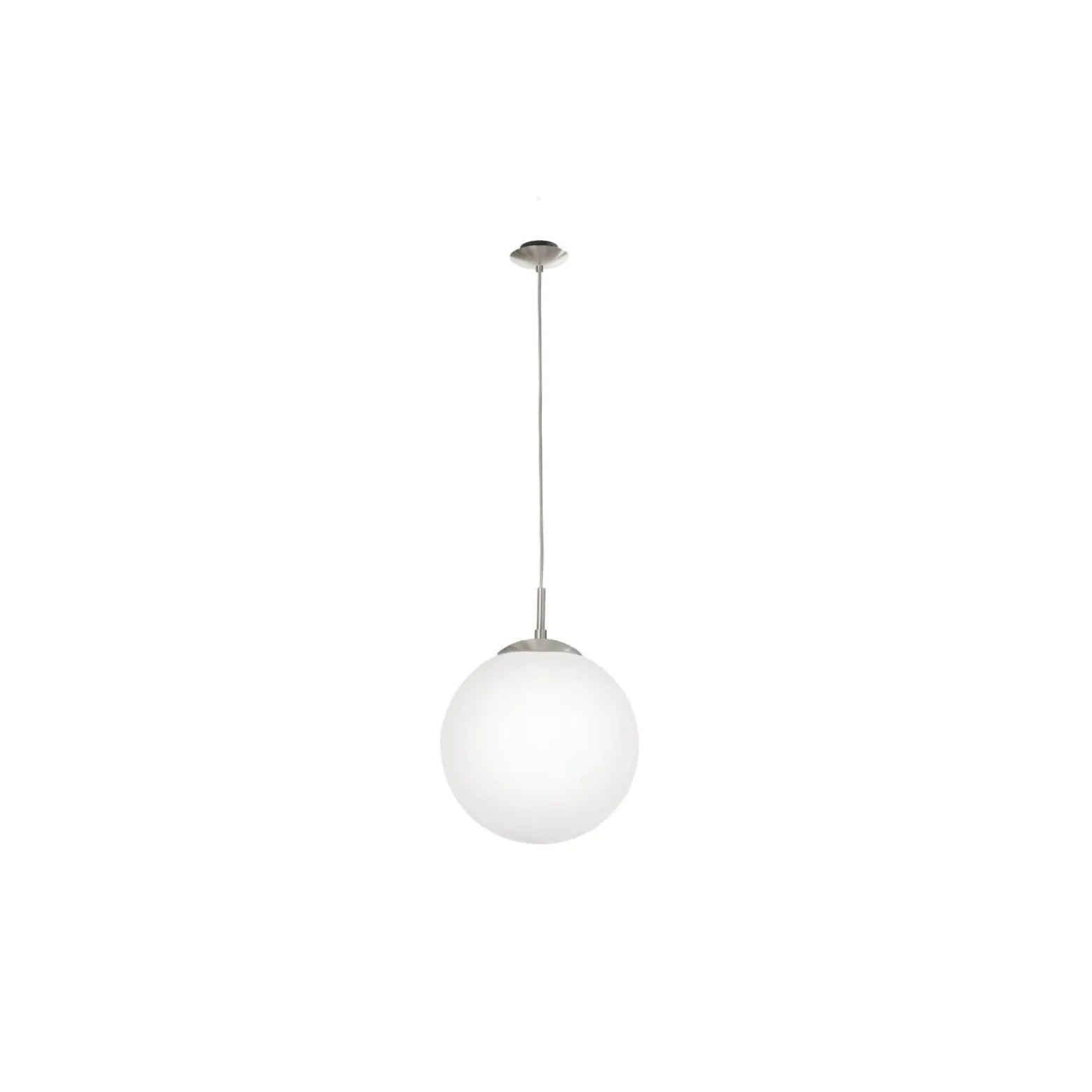 Eglo Pendellampa Rondo Stål Satin Nickel | Passande för E27