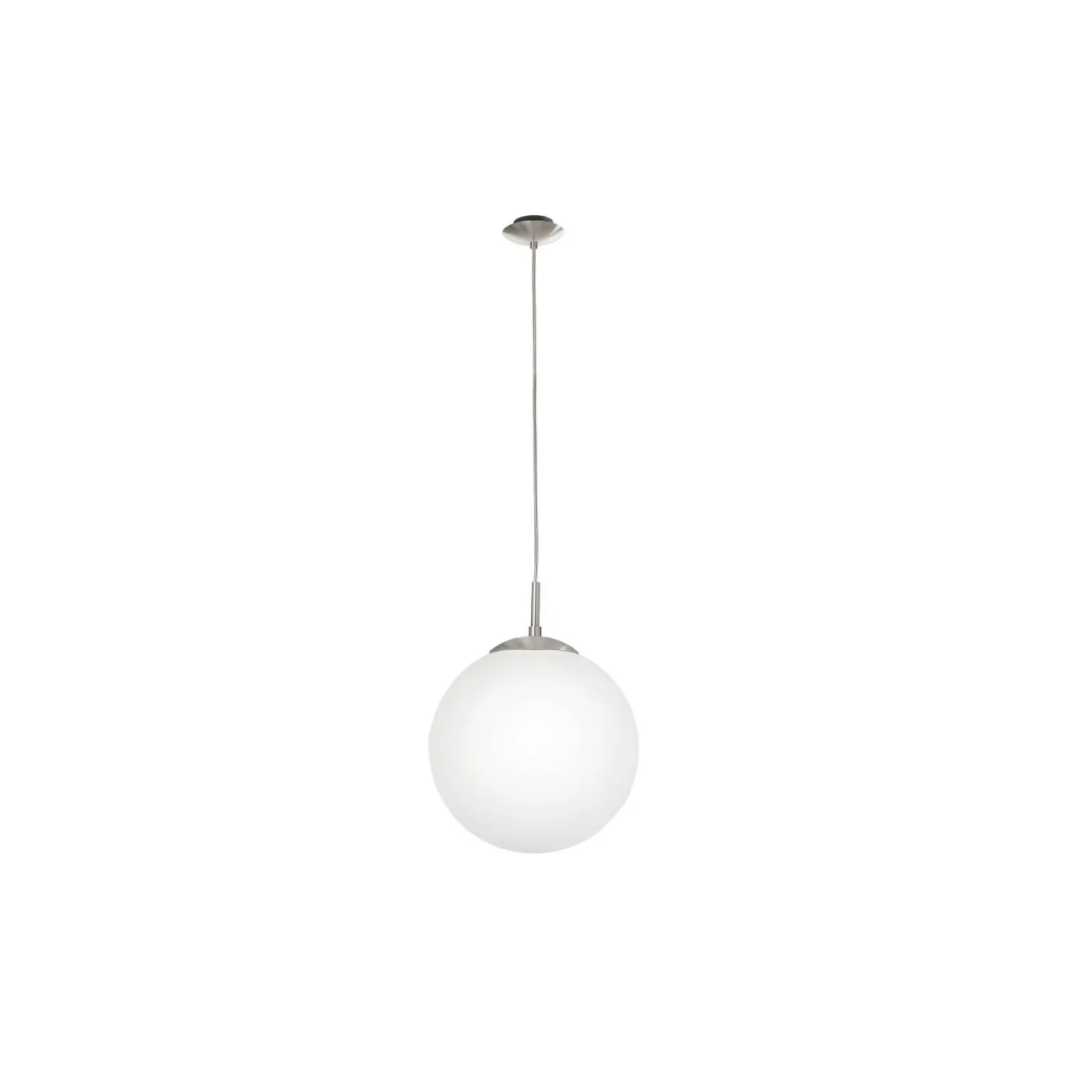 Eglo Pendellampa Rondo Stål Satin Nickel | Passande för E27