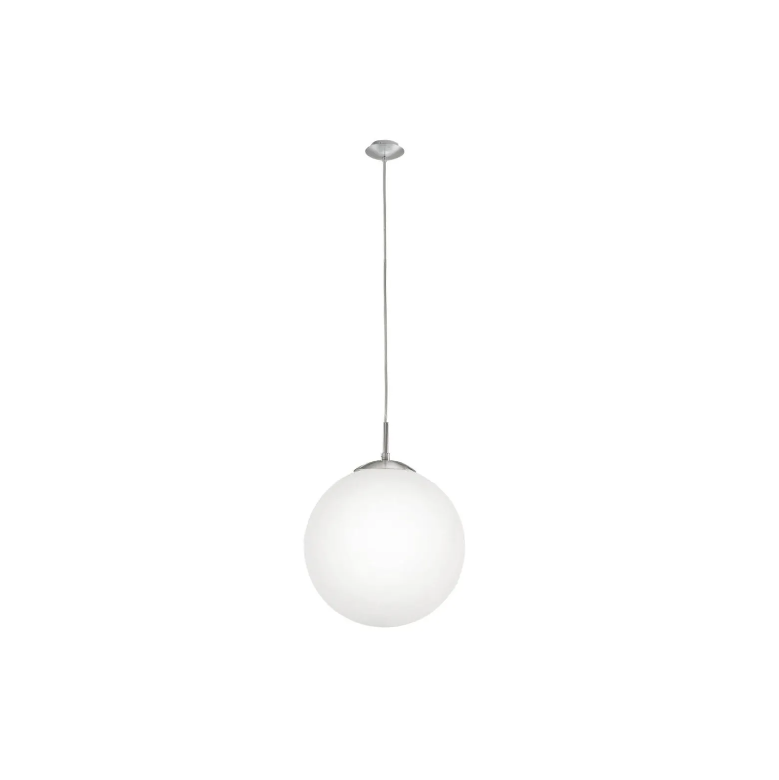 Eglo Pendellampa Rondo Stål Satin Nickel | Passande för E27