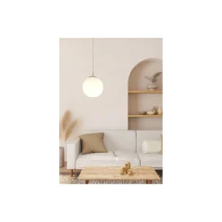 Eglo Pendellampa Rondo Stål Satin Nickel | Passande för E27
