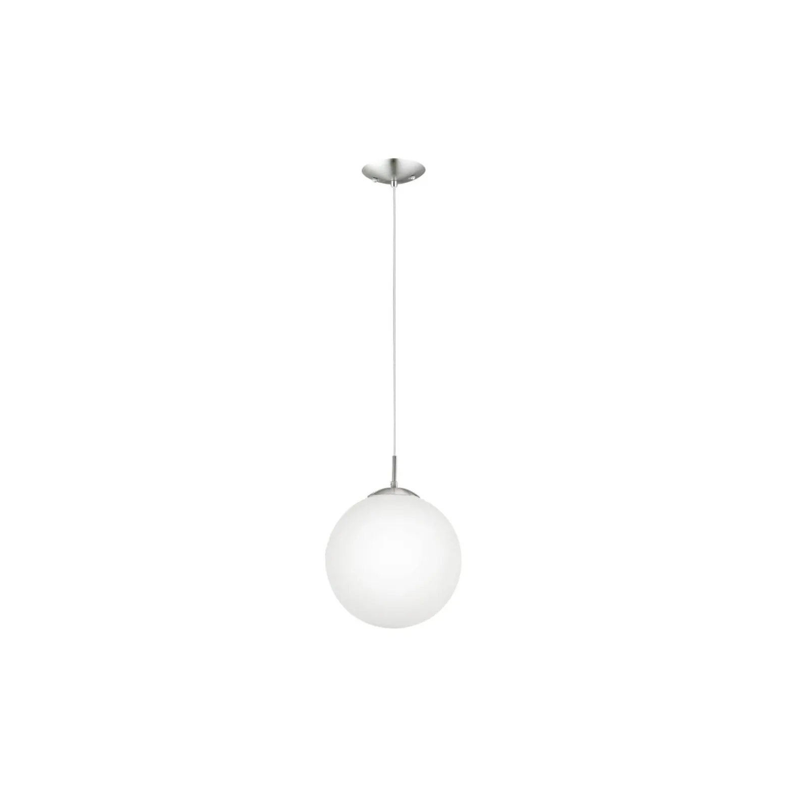 Eglo Pendellampa Rondo Stål Satin Nickel | Passande för E27
