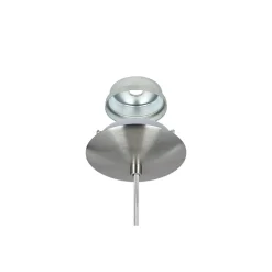 Eglo Pendellampa Rondo Stål Satin Nickel | Passande för E27