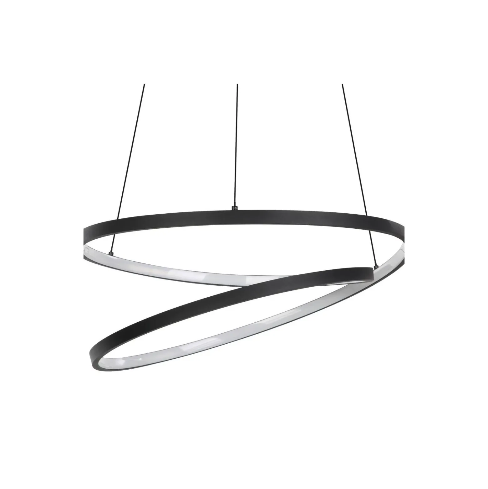 Eglo Pendellampa Ruotale Stål Svart 36W 4800lm - 830 Varm Vit