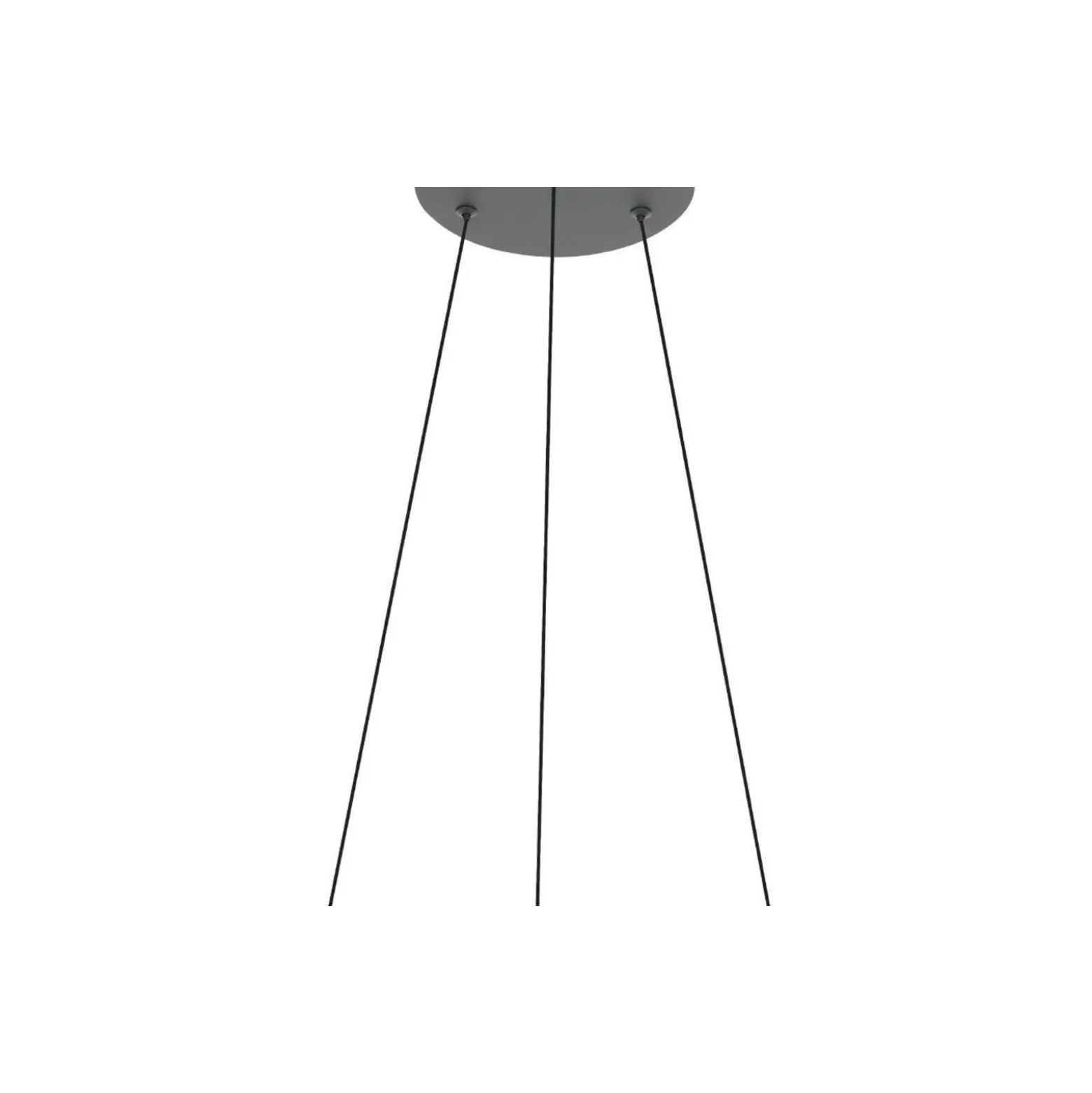 Eglo Pendellampa Ruotale Stål Svart 36W 4800lm - 830 Varm Vit