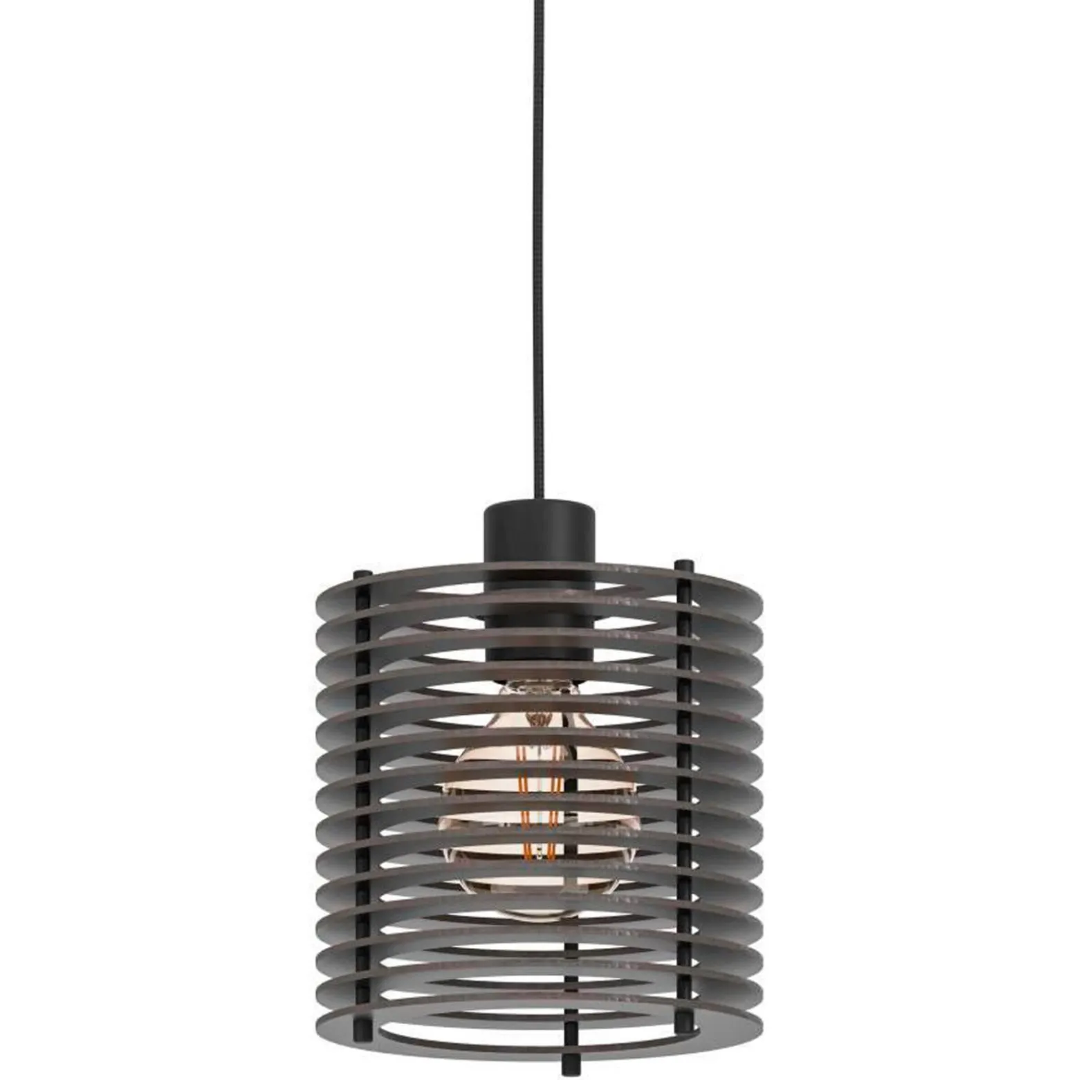Eglo Pendellampa Segovia Stål Svart | Passande För 3x E27