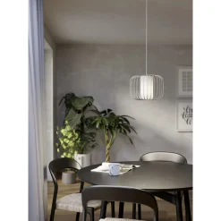 Eglo Pendellampa Terrarosa Stål Beige | 285mm - Passande För 1x E27