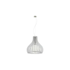Eglo Pendellampa Tindori Stål Satin Nickel | IP20 - Passande för 1x E27