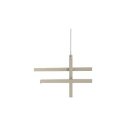 Eglo Pendellampa Trepilia Aluminium Stål Slipad 20W 2500lm - 830 Varm Vit | IP20