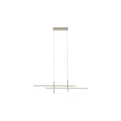 Eglo Pendellampa Trepilia Aluminium Stål Slipad 20W 2500lm - 830 Varm Vit | IP20