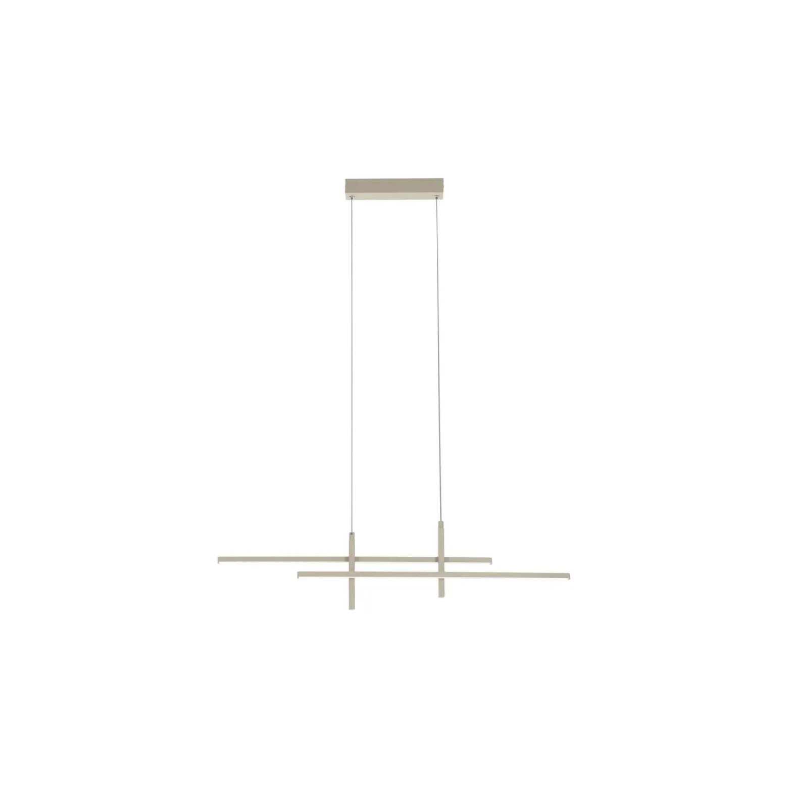 Eglo Pendellampa Trepilia Aluminium Stål Slipad 20W 2500lm - 830 Varm Vit | IP20