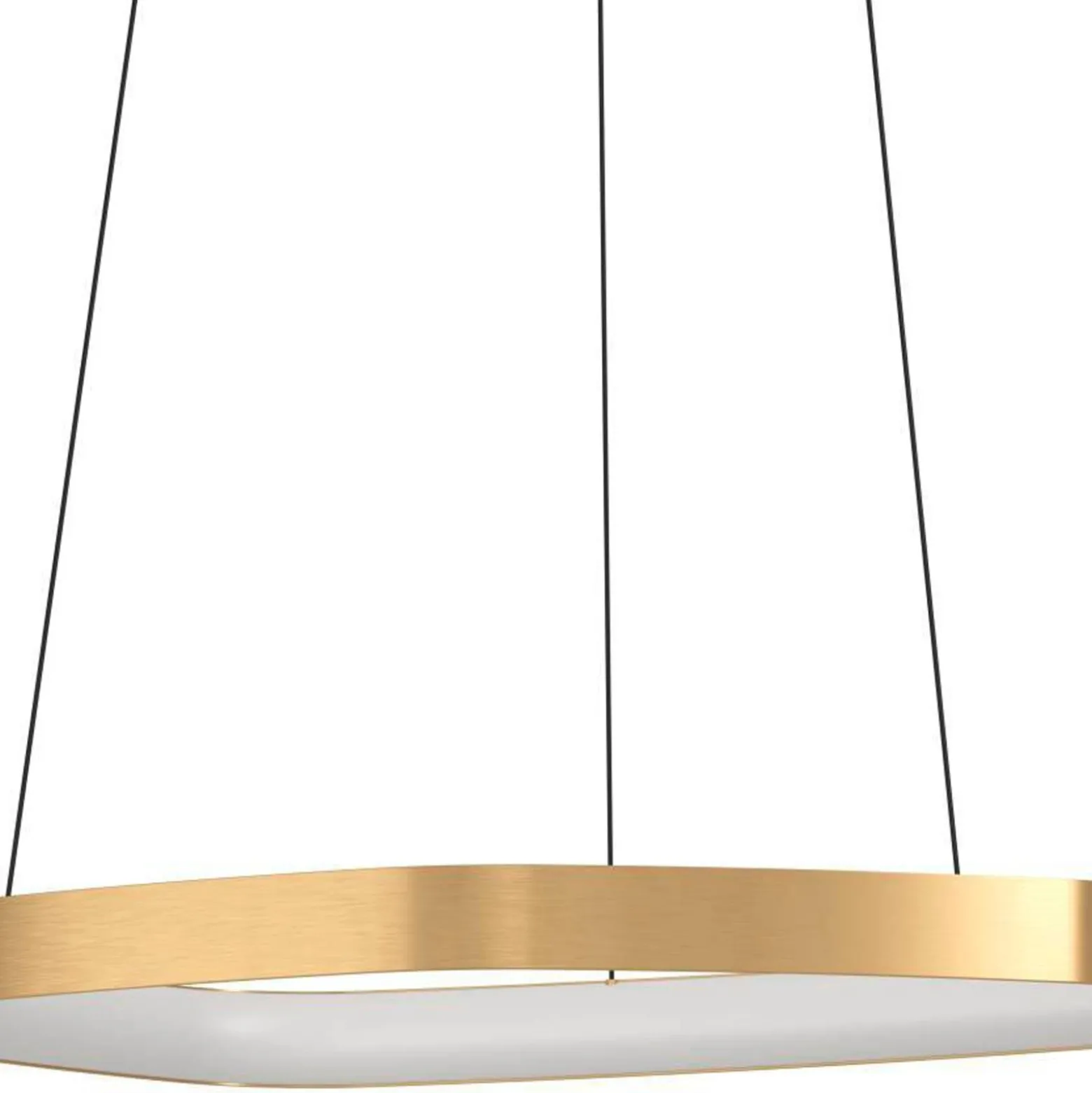Eglo Pendellampa Vallerosa Aluminium Guld 25W 3000lm - 830 Varm Vit | 580mm - Dimbar