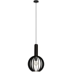 Eglo Pendellampa Velasco Stål Svart | 310mm - Passande För 1x E27