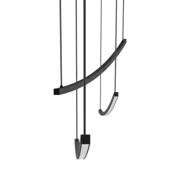 Eglo Pendellampa Villeggi Aluminium Svart 22W 3600lm - 827-865 Justerbar Vit | Dimbar