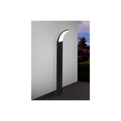 Eglo Piedestallampa Fiumicino Utomhus Aluminium Svart 11.5W 1200lm - 830 Varm Vit