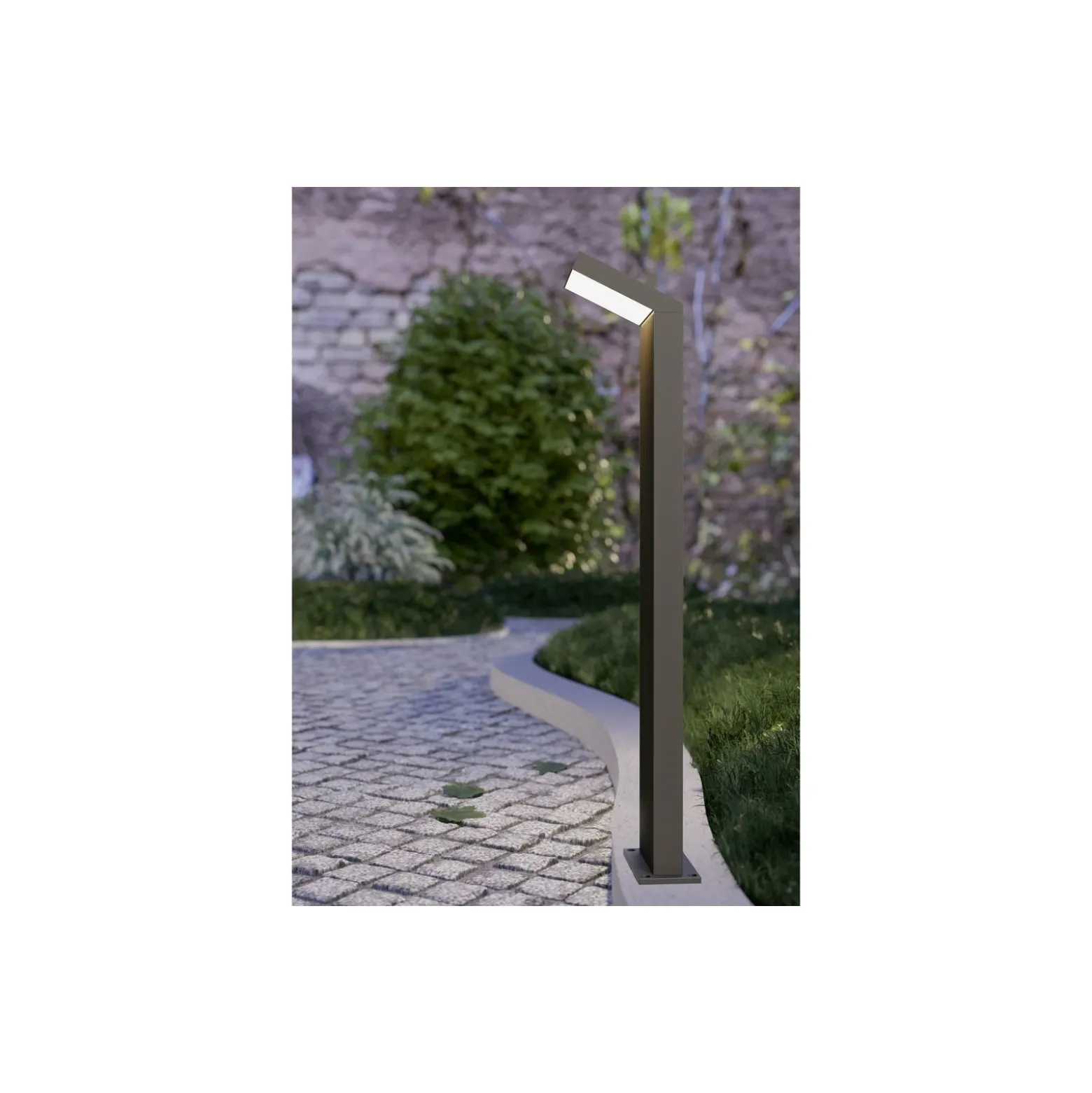 Eglo Piedestallampa Grottazzolina Aluminium Svart 10W 1280lm - 865 Dagsljus| IP65