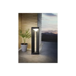 Eglo Piedestallampa Nembro Aluminium Svart 10W 1000lm - 830 Varm Vit | IP44