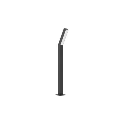 Eglo Piedestallampa Ugento Aluminium Svart 4W 480lm - 830 Varm Vit | IP44
