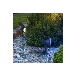 Eglo Spik Ljus Sambuco Solar Svart 3W 230lm - 830 Varm Vit | IP54 - Dimbar