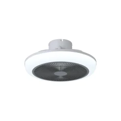 Eglo Takfläkt Sayulita 1 ABS Vit 20.8W 820lm - 827-865 Justerbar Vit | Dimbar