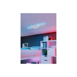 Eglo Taklampa Amandolo Stål Vit 23.5W 2850lm - 827-865 Justerbar Vit + RGB | Dimbar