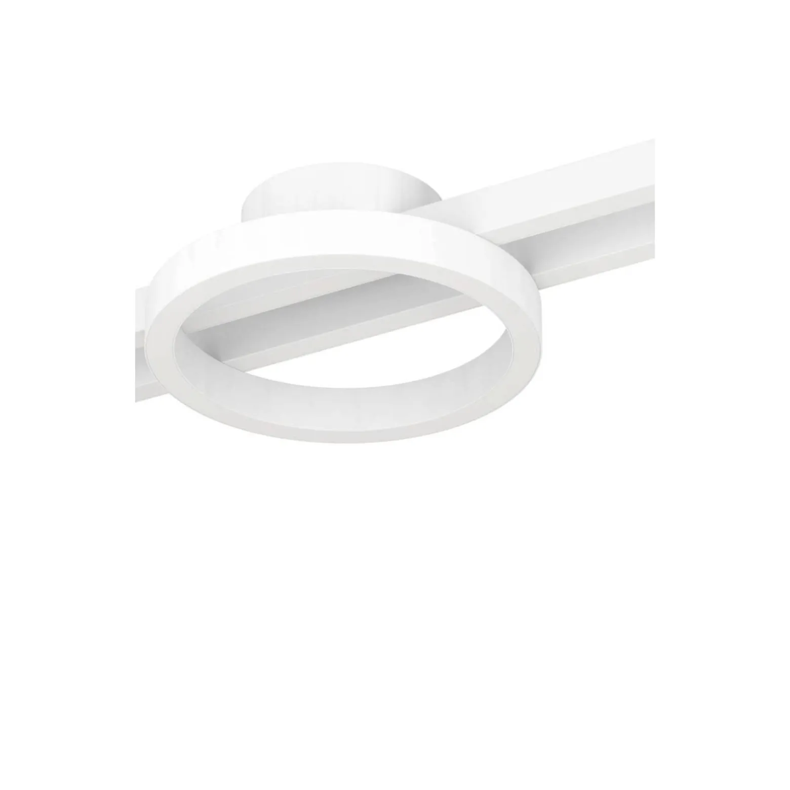 Eglo Taklampa Amandolo Stål Vit 23.5W 2850lm - 827-865 Justerbar Vit + RGB | Dimbar