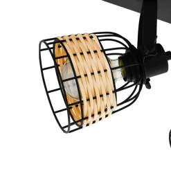 Eglo Taklampa Anwick 1 Stål Svart | Passande För 3x E27