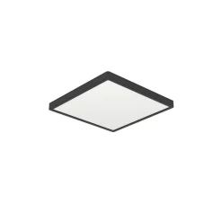 Eglo Taklampa Badrumsbelysning Fueva 6 Plast Svart 7W 1100lm - 827-840-865 CCT