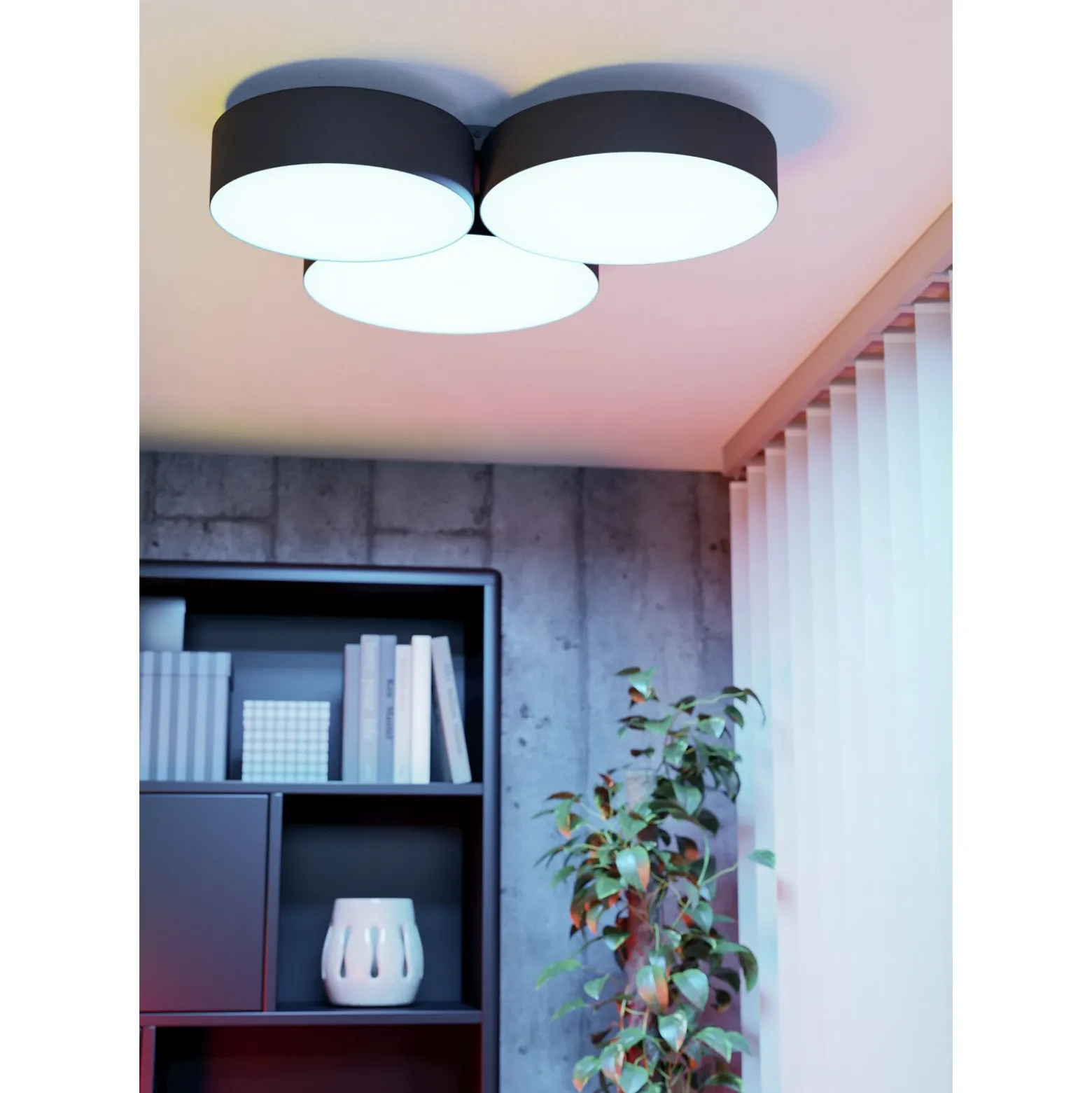 Eglo Taklampa Barbano-Z Stål Svart 7W 850lm - 827-865 Justerbar Vit | Dimbar