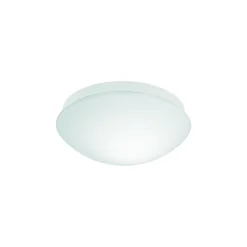 Eglo Taklampa Bari-M Vit | IP44 - Rörelse- och Ljussensor - Passande för 1x E27