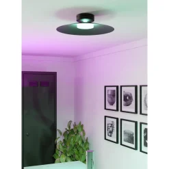 Eglo Taklampa Conomavilla-Z Stål Svart 15W 2000lm - 827-865 Justerbar Vit | 450mm - Dimbar