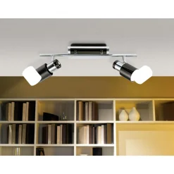 Eglo Taklampa Davida 1 Stål Grå 4W 400lm - 830 Varm Vit