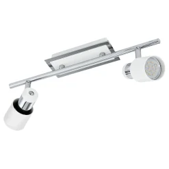 Eglo Taklampa Davida Stål Krom 4W 400lm - 830 Varm Vit