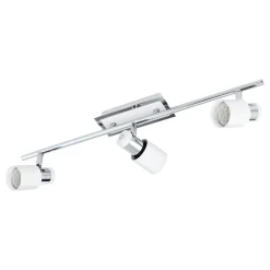 Eglo Taklampa Davida Stål Krom 4W 400lm - 830 Varm Vit