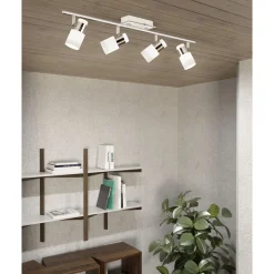 Eglo Taklampa Davida Stål Krom 4W 400lm - 830 Varm Vit