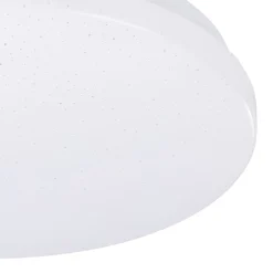 Eglo Taklampa Frania-ip Stål Vit 18W 2100lm - 830-860 Justerbar Vit | 310mm - IP44
