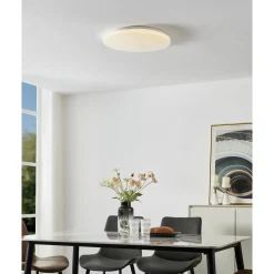 Eglo Taklampa Frania-Z Stål Vit 25W 3600lm - 827-865 Justerbar Vit | 500mm - Dimbar