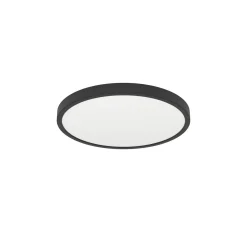 Eglo Taklampa Fueva 6 Plast Svart 17W 2900lm - 827-840-865 CCT