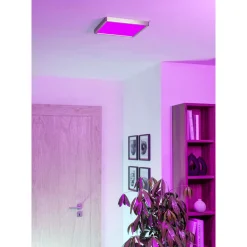 Eglo Taklampa Fueva 6 Stål Vit 13W 2000lm - 827-865 Justerbar Vit | IP44 - Dimbar