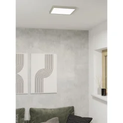 Eglo Taklampa Fueva 6 Stål Vit 13W 2000lm - 827-865 Justerbar Vit | IP44 - Dimbar