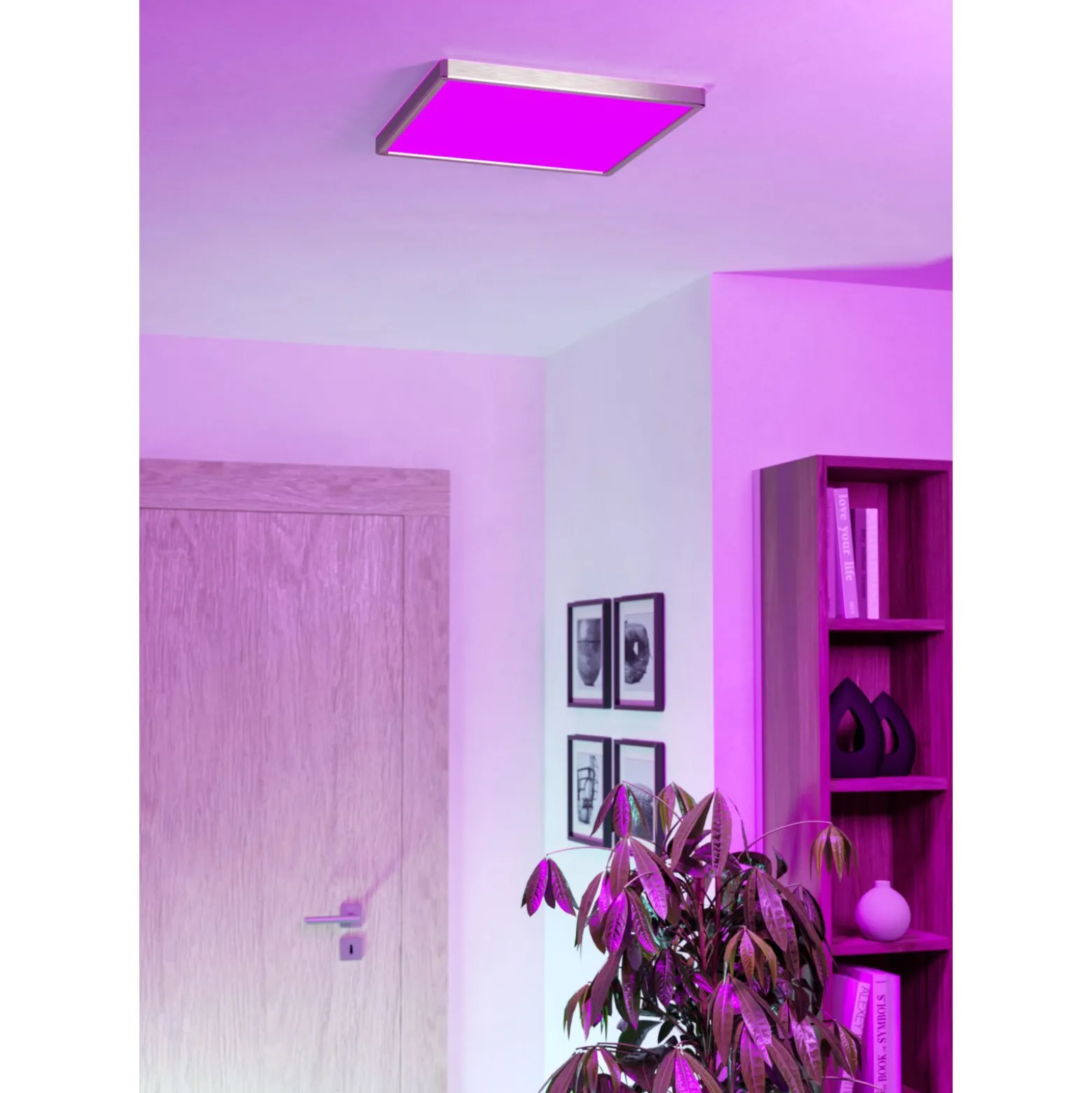 Eglo Taklampa Fueva 6 Stål Vit 17W 2700lm - 827-865 Justerbar Vit | IP44 - Dimbar