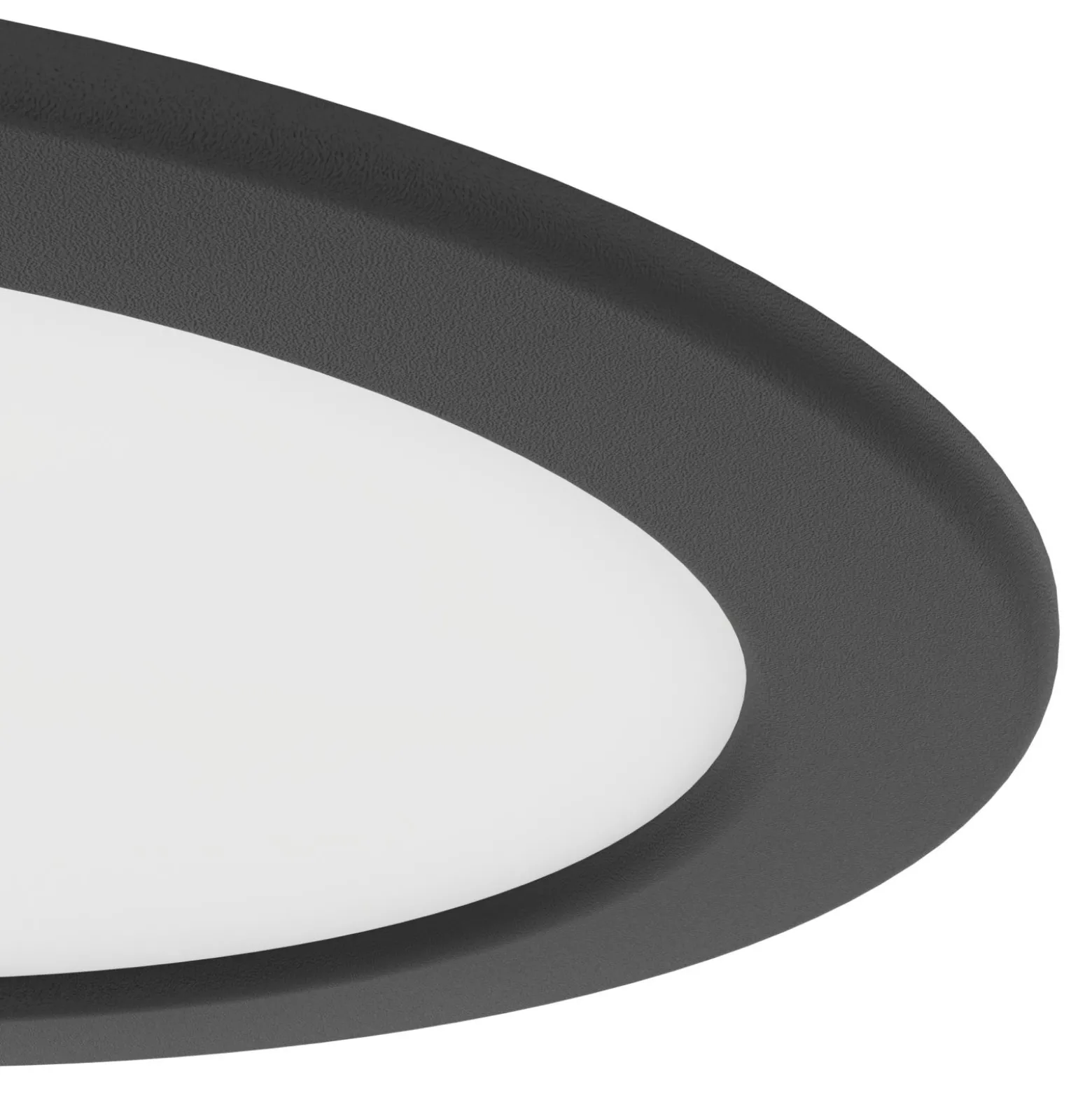 Eglo Taklampa Fueva 6-z Plast Svart 9W 1150lm - 827-865 Justerbar Vit | 168mm - IP44 - Dimbar