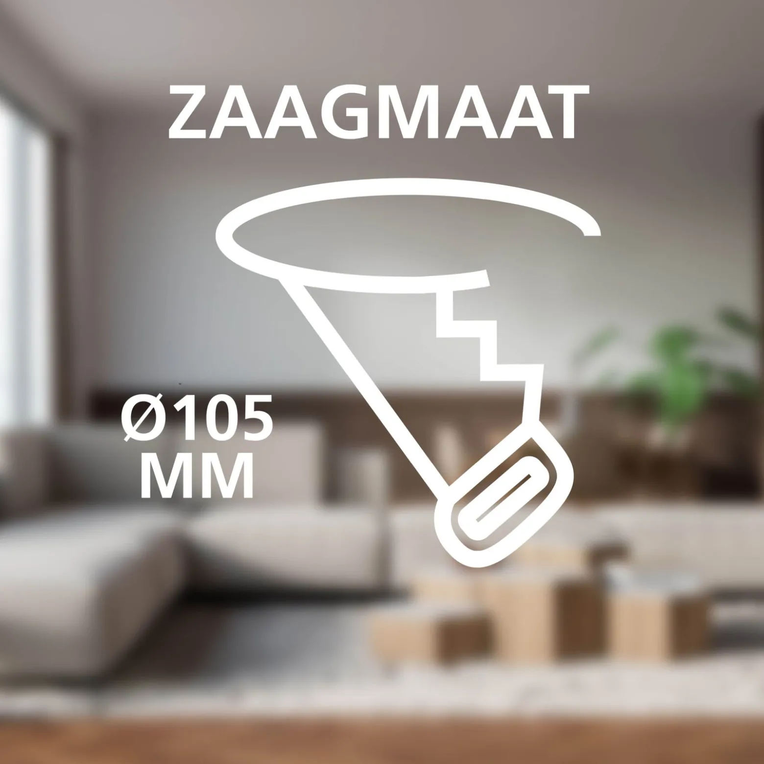 Eglo Taklampa Fueva 6-z Plast Vit 5W 620lm - 827-865 Justerbar Vit | 120mm - IP44 - Dimbar