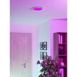 Eglo Taklampa Fueva 6-z Stål Vit 11W 1400lm - 827-865 Justerbar Vit | 211mm - IP44 - Dimbar