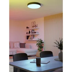 Eglo Taklampa Gallizzi-Z Plast Svart 15W 1900lm - 827-865 Justerbar Vit | 390mm - Dimbar